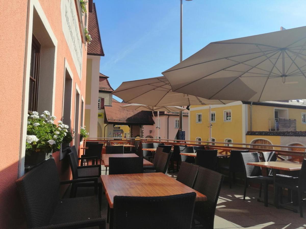 Hotel Wilder Mann Feuchtwangen Kültér fotó