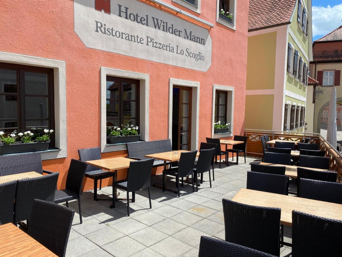 Hotel Wilder Mann Feuchtwangen Kültér fotó