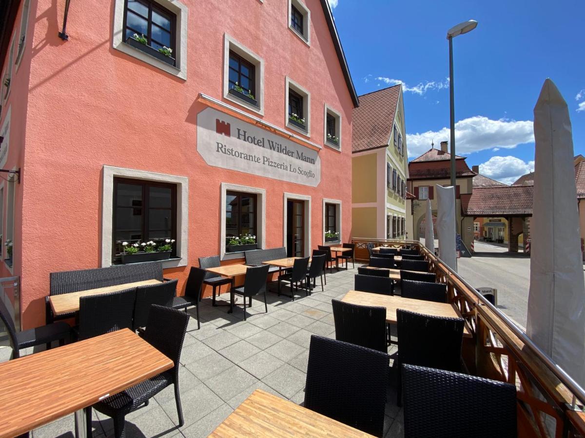Hotel Wilder Mann Feuchtwangen Kültér fotó