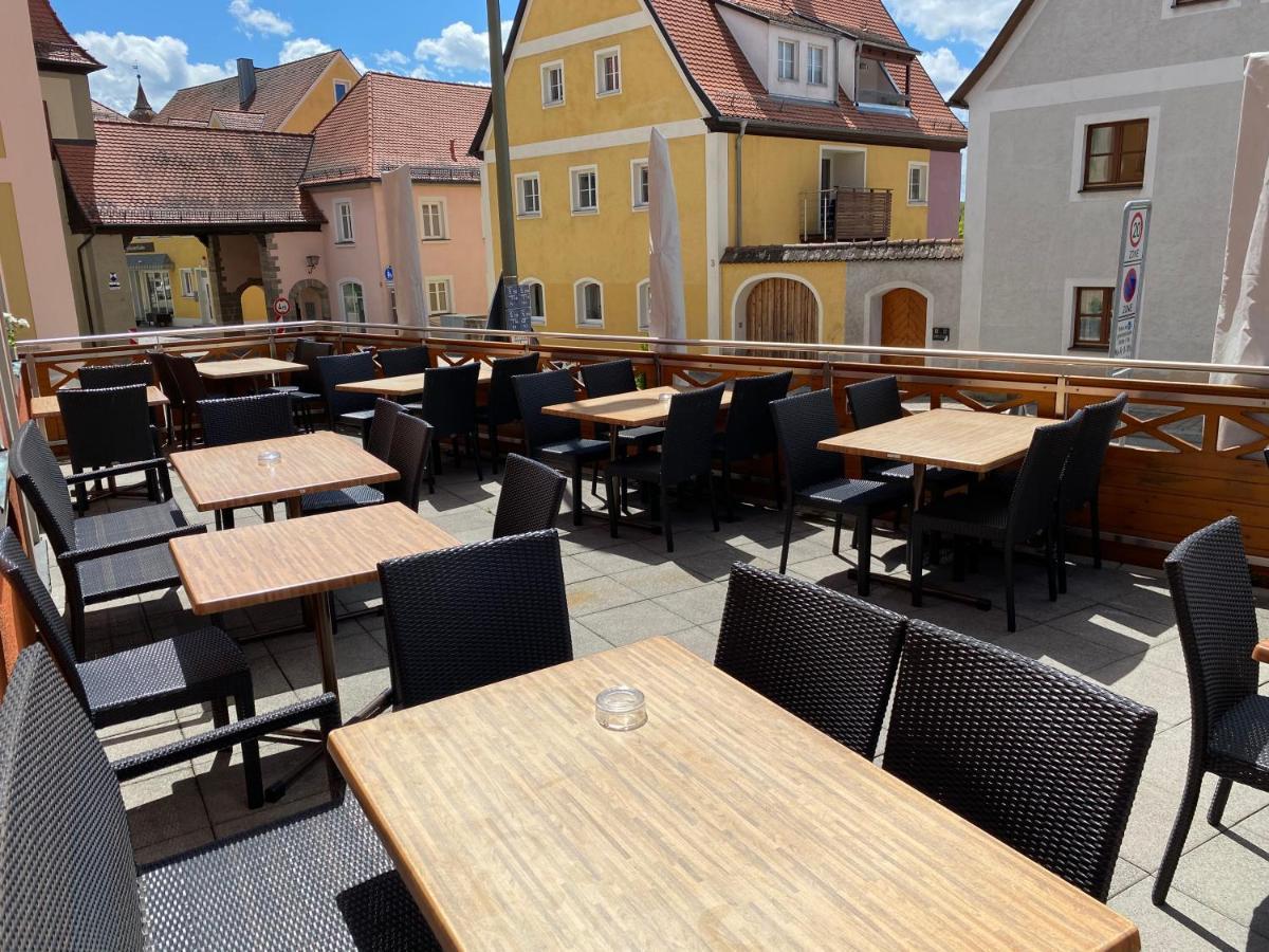 Hotel Wilder Mann Feuchtwangen Kültér fotó