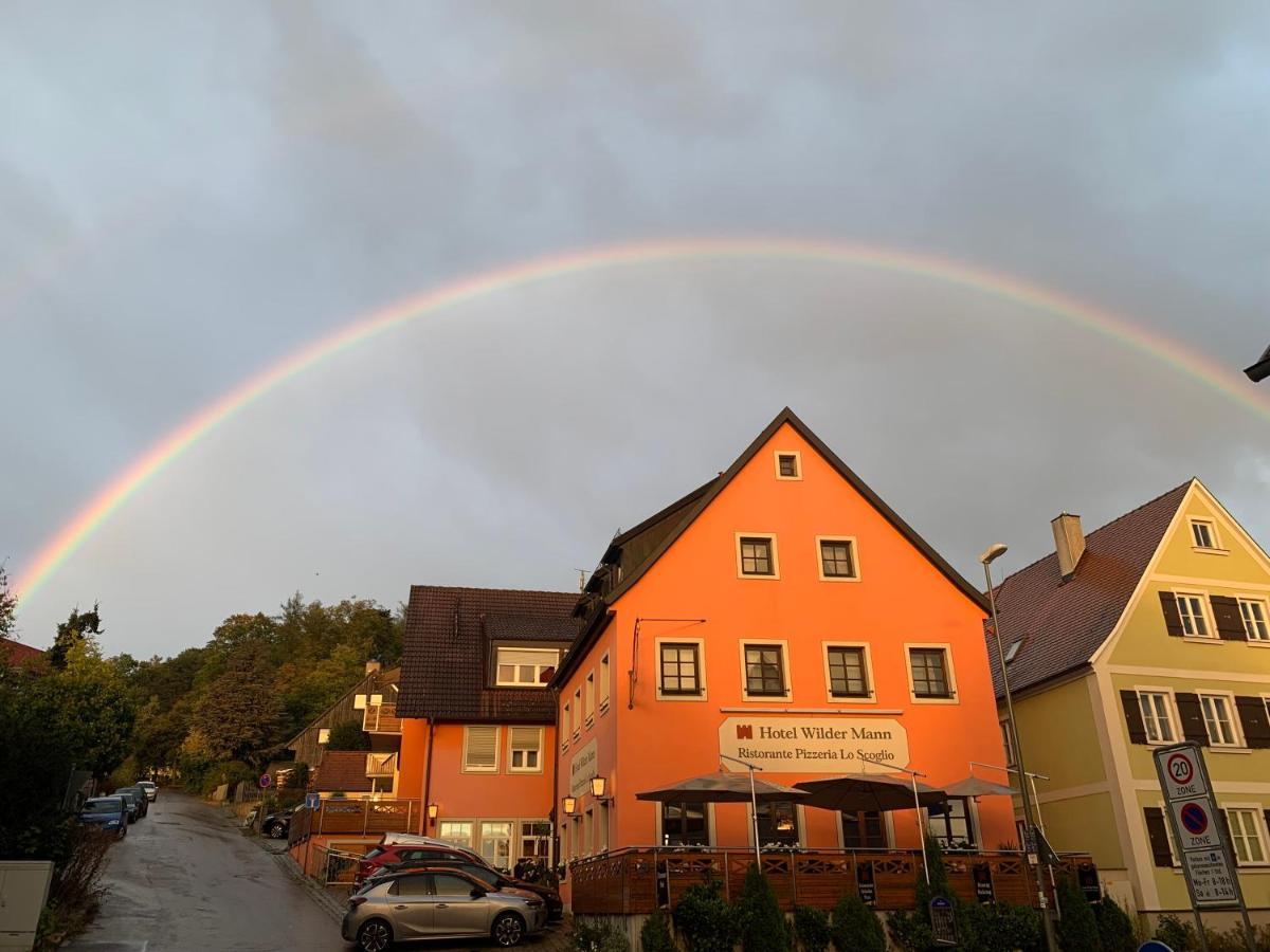 Hotel Wilder Mann Feuchtwangen Kültér fotó