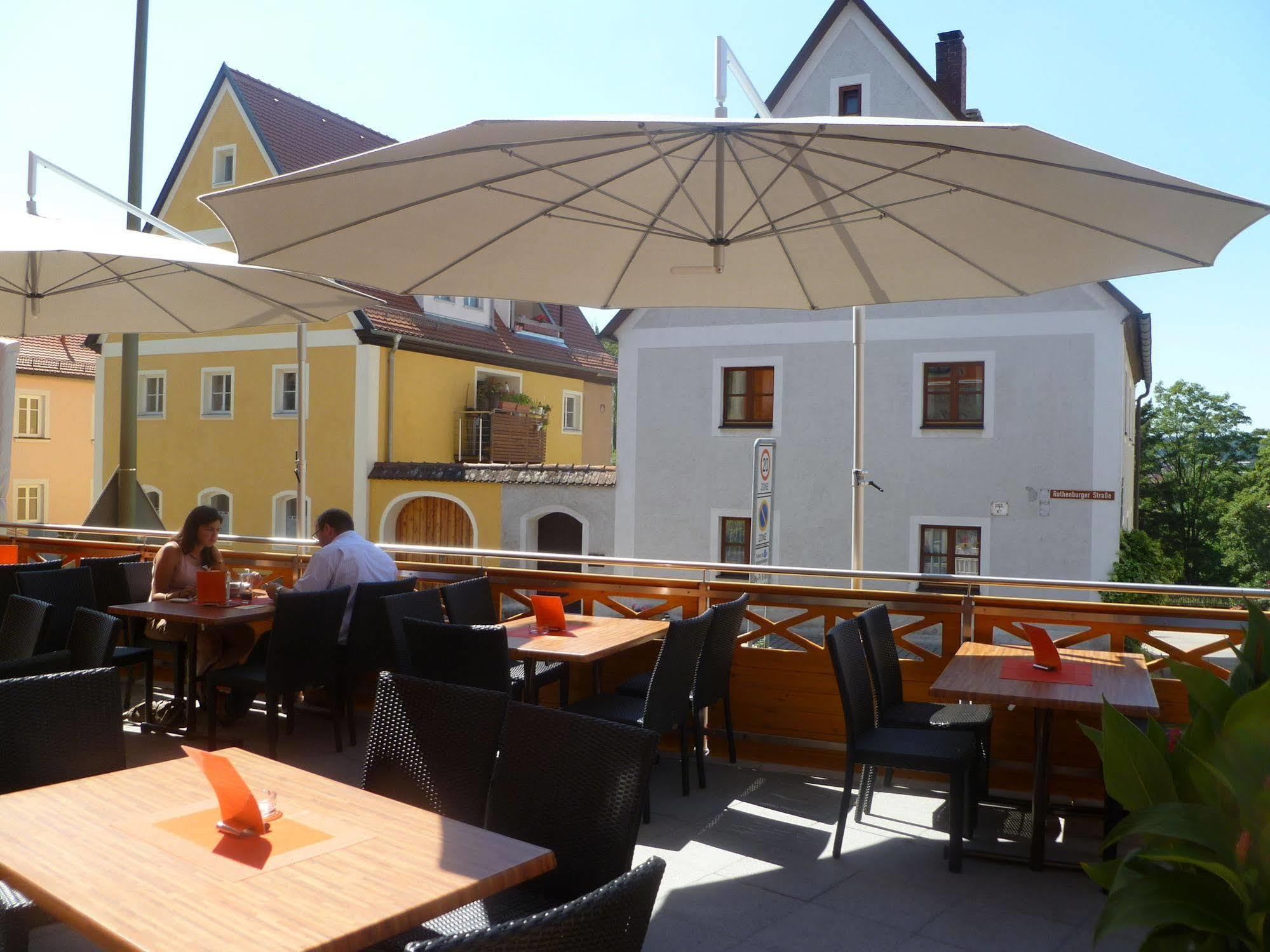 Hotel Wilder Mann Feuchtwangen Kültér fotó
