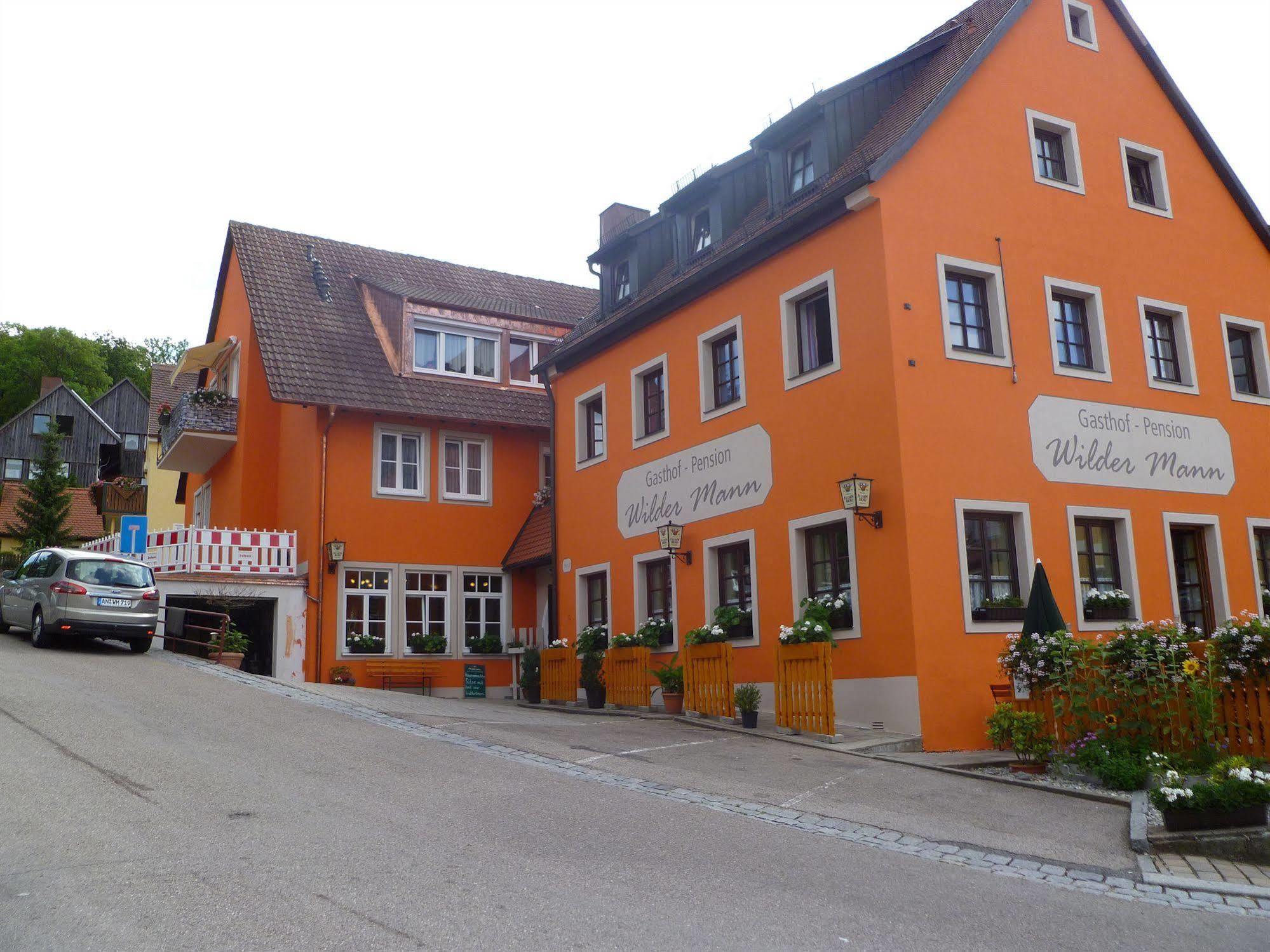 Hotel Wilder Mann Feuchtwangen Kültér fotó